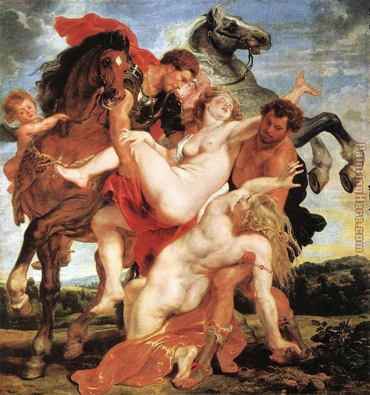Peter Paul Rubens Rape of the Daughters of Leucippus